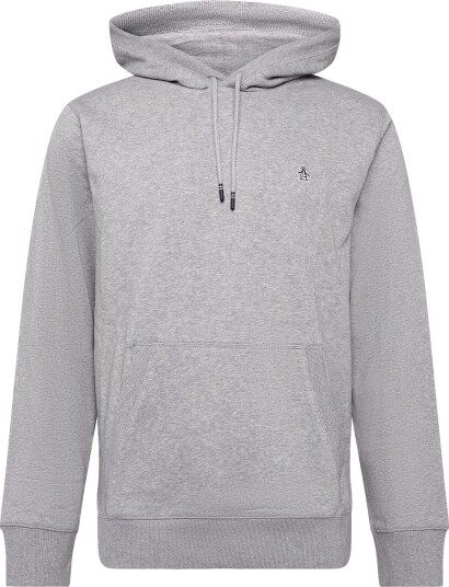 Original Penguin Org Flc Hoodie Stick RAIN HEATHER L Original Penguin Org Flc Hoodie Stick RAIN HEATHER L