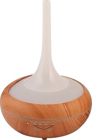 Luftfukter i tre med LED-lys, lyst tre 240 ml Luftfukter i tre med LED-lys, lyst tre 240 ml