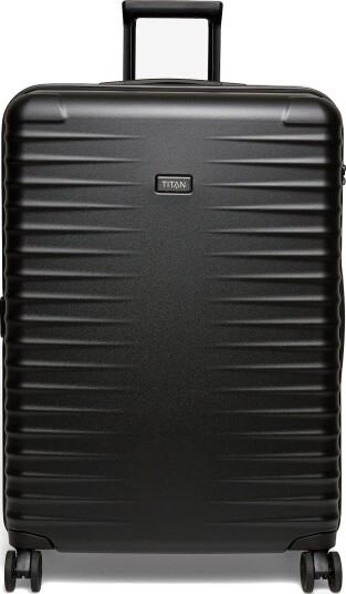 Titan trillekoffert Upgrade med 4 hjul svart (Nightshade) L Titan trillekoffert Upgrade med 4 hjul svart (Nightshade) L