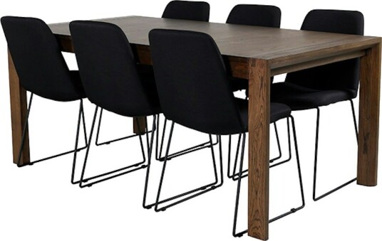 Venture Home Spisegruppe Venture Home Slider med 6 Muce Stoler GR20761