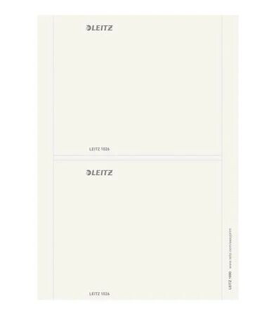 Leitz lever arch label grey (pack of 20) Leitz lever arch label grey (pack of 20)