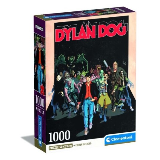 Clementoni Compact Puslespill 1000 Brikker Dylan Dog