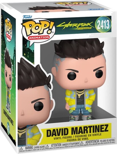 Funko POP! Cyberpunk Edgerunners: David figur