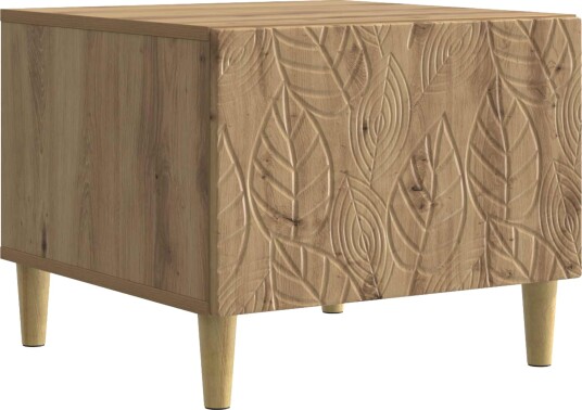 Kaffebord Artisan eik 50 x 49 x 40 cm Konstruert tre