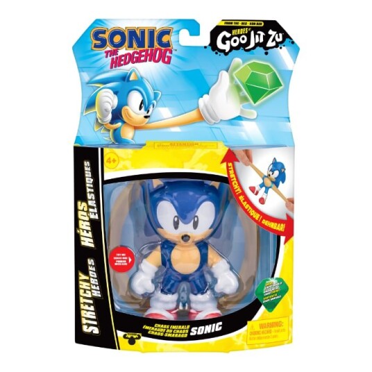 Goo Jit Zu Sonic S5 Figurer - Emerald Chaos Sonic Goo Jit Zu Sonic S5 Figurer - Emerald Chaos Sonic