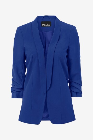 pieces - Dressjakke pcBosella 3/4 Blazer - Blå