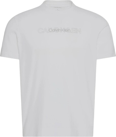 Calvin Klein Ss 30 Eu Repeat Stnd Logo Graphi White S