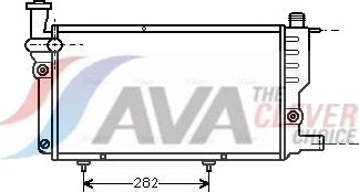AVA COOLING SYSTEMS PEA2095 Radiator motorkjøling AVA COOLING SYSTEMS PEA2095 Radiator motorkjøling