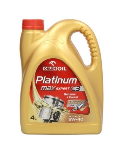 Motorolje ORLEN PLATINUM MAX EXPERT C3 5W40 4L Motorolje ORLEN PLATINUM MAX EXPERT C3 5W40 4L