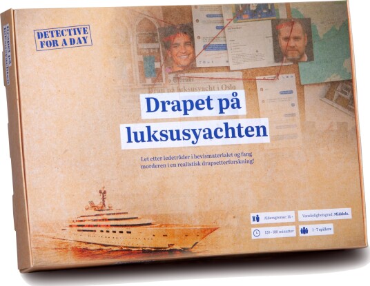Detective for a day Drap på Luksusyacht Detective for a day Drap på Luksusyacht