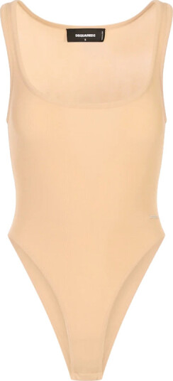 Dsquared2 Dame Topper Beige S,