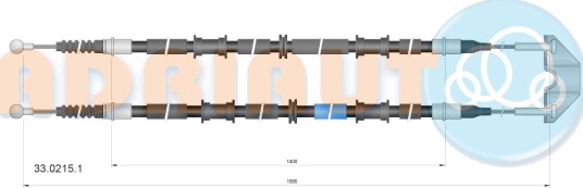 Tautrekk, håndbremse ADRIAUTO 33.0215.1