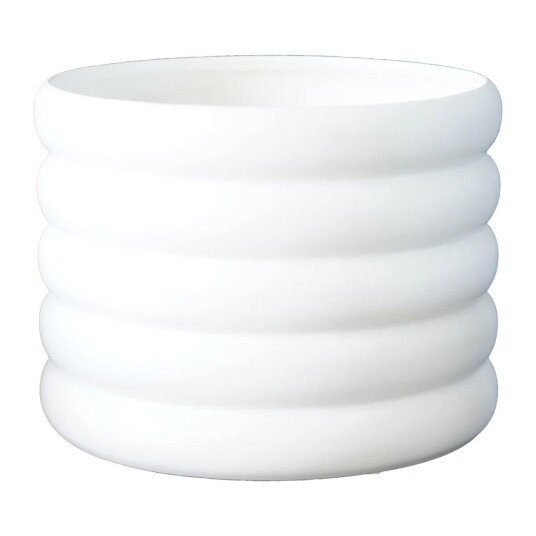 DBKD Mud krukke hvit Stor, Ø 20 cm DBKD Mud krukke hvit Stor, Ø 20 cm