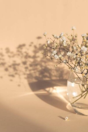 Venture Home Poster white flowers 1703410-01-118