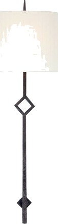 Cranston Sconce Black/Linen