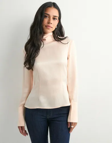 Malina   Rosa   Celene Tie Detailed Satin blouse