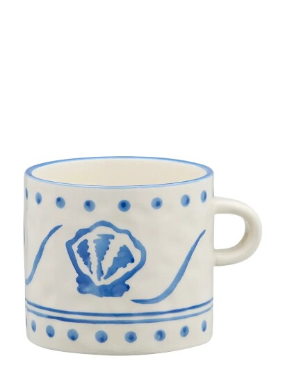 Anna + Nina Azure Shore Mug - Blue - 50 CL