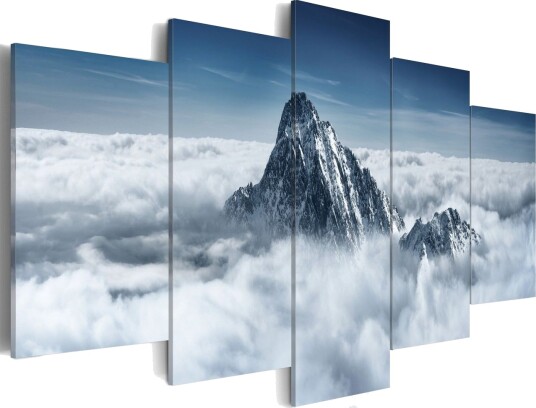 Bilde A Peak Rising Above The Clouds 100x50 Artgeist sp. z o. o.