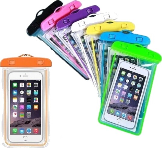 Vanntett mobildeksel for smarttelefon - Universal - Purple