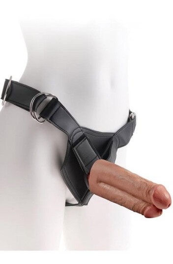 Pipedream Harness Two Cocks One Hole 18 cm