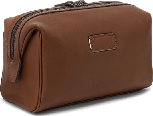 TUMI Framed Travel Kit Cognac