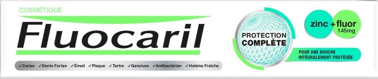 Fluocaril Protection Complete tannkrem med sink til komplett munnpleie 75 ml