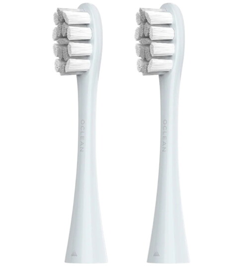 OCLEAN PROFESSIONAL CLEAN BØRSTEHODER 2 STK, SØLV