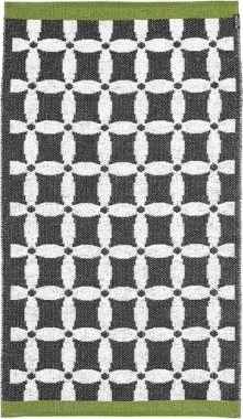 Plastmatter Horredsmattan Black & White Tyr Størrelse: 80 x 350 cm