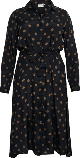 Kaffe Curve Kcolivia Dress - Blue - 44 Kaffe Curve Kcolivia Dress - Blue - 44