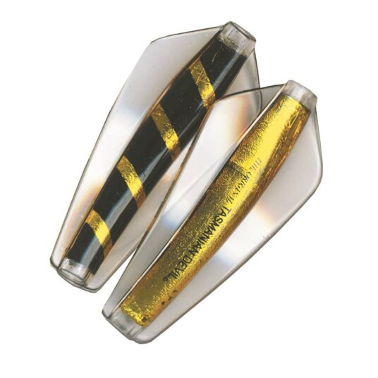 Tasmanian Devil sluk, Gold Zebra - 13,5 gram