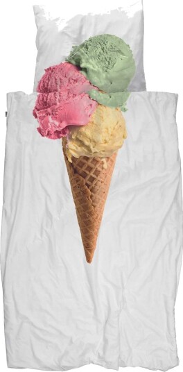 Snurk Sengetøy   Voksen   Ice Cream   Snurk   Voksen   Sengetøy   Voksen   Hvit