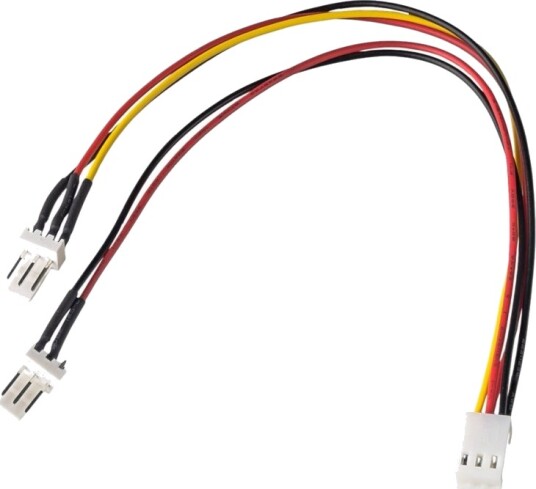 Akyga Strømsplitter 3 Pin Internstr Hunn Til 3 Pin Internstr Hann 15 Cm