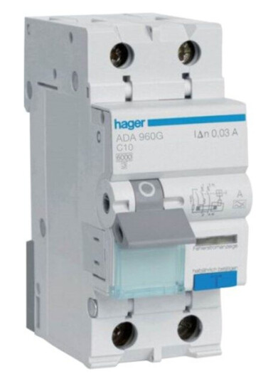 Hager Rcbo 1p+n 6ka c-10a 30ma a (3250611011071) Hager Rcbo 1p+n 6ka c-10a 30ma a (3250611011071)