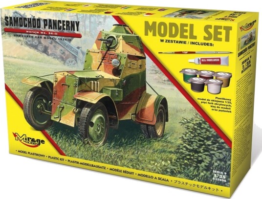 Mirage Hobby 1943 II Modellbil Byggesett 1:35 Mirage Hobby 1943 II Modellbil Byggesett 1:35