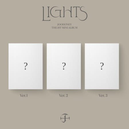 Joohoney  Lights  Photobook Random Cover  CD