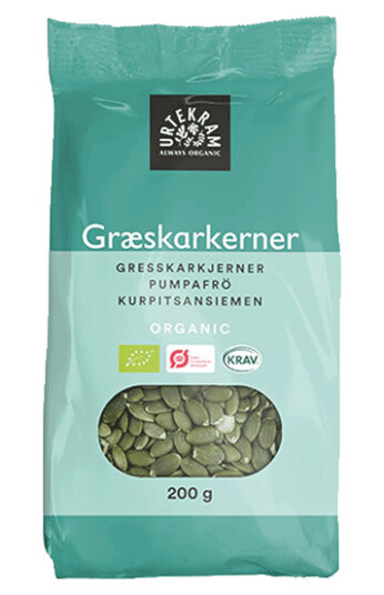 Gresskarkjerner ØKO, 200 g Gresskarkjerner ØKO, 200 g
