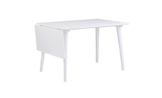 Rowico Home LOTTA Spisebord Hvit Klaff 120+40