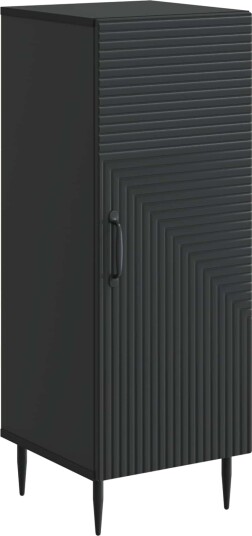 Serviesskap Svart 33 x 34,5 x 89,5 cm Konstruert tre Serviesskap Svart 33 x 34,5 x 89,5 cm Konstruert tre