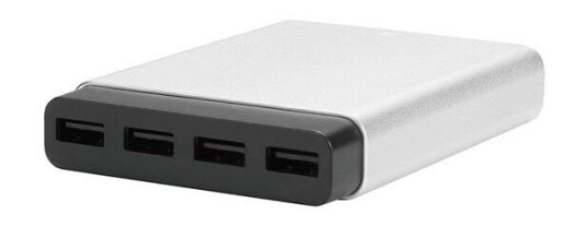 Just Mobile AluCharge multi-port USB charger - the world's slimmest USB charger