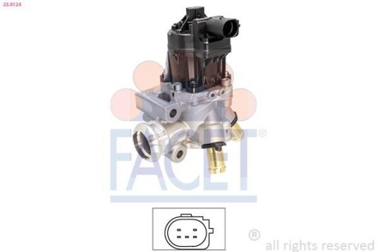 EGR Ventil FACET 23.0124