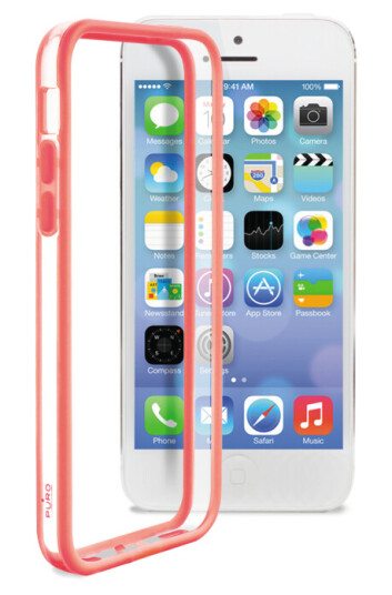 Puro iPhone 5c Puro Bumper Deksel Lakse-farget