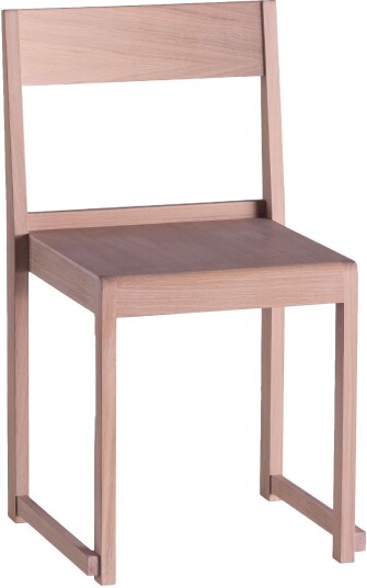 No Ga - Orchestra Chair White Oiled Oak Spisestoler Sven Markelius Tre Farget