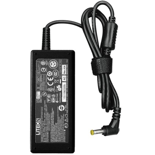 Acer 65W Strømadapter for Aspire og TravelMate Lader svart Acer 65W Strømadapter for Aspire og TravelMate Lader svart
