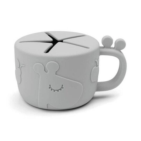 Done By Deer Peekaboo Snack Kopp Raffi Grey