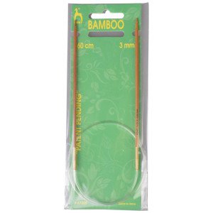 Pony Rundpinner Bambus 60cm 3.00mm / 23.6in US 2½
