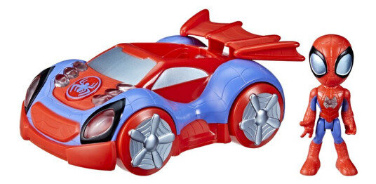 Hasbro Marvel Spidey and His Amazing Friends Glow Tech Web-Crawler