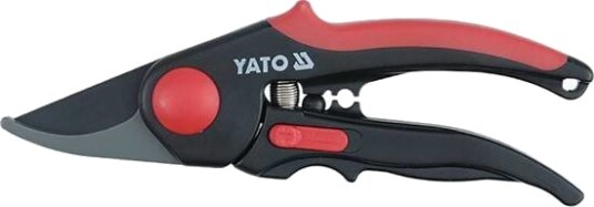 Yato Yt 8809 Vertikale Blad Kort Håndtag Sort Rød 210 Mm