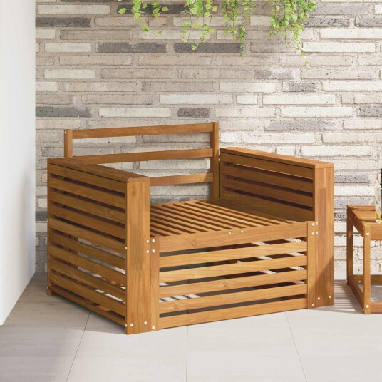 2 Stk Utesofa Naturlig