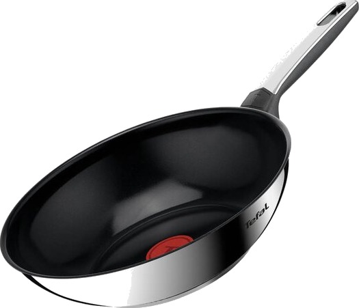 Tefal Emotion Plus SS wokpanne 28 cm keramisk