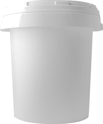 Okko Plastbøtte Til Mat Med Lokk Hvit 52 L Okko Plastbøtte Til Mat Med Lokk Hvit 52 L